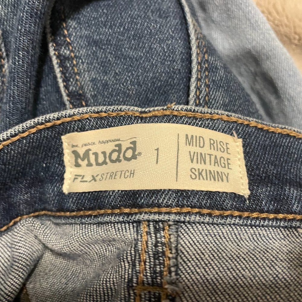 Mudd Skinny Ripped Jeans - Picture 3 of 4